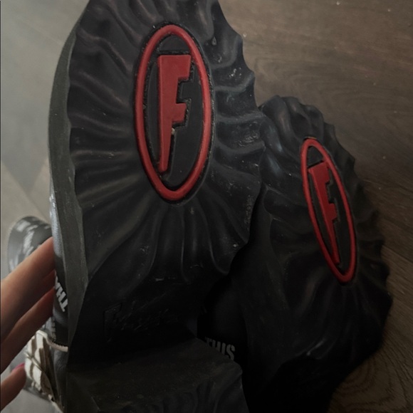 John Fluevog Black and White FShoe Revna series - Picture 7 of 7